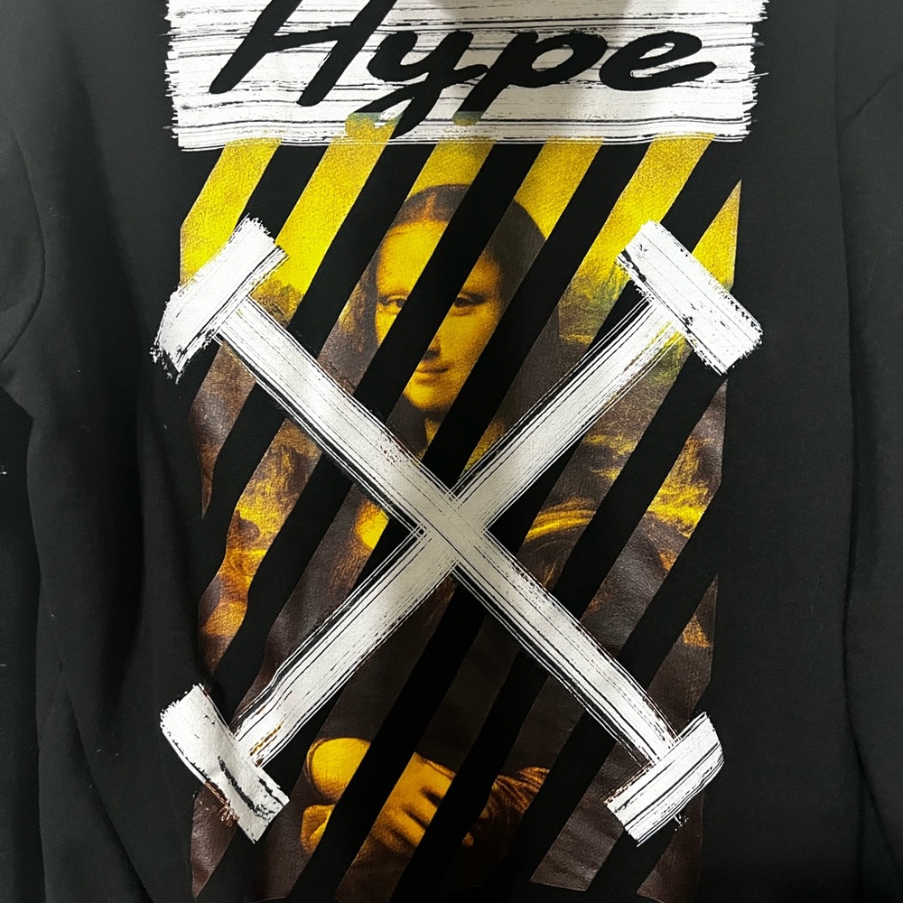 Hype. Sweatshirt. Mona Lisa. MEDIUM